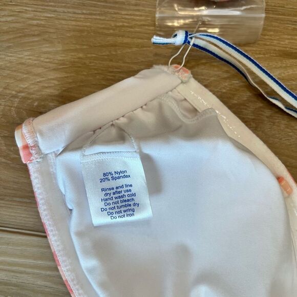 SOUTHERN TIDE GINGHAM BANDEAU BIKINI TOP SIZE MEDIUM - Picture 7 of 9